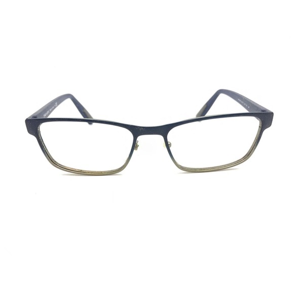 Prada VPS 50G U6T-1O1 Blue Gray Red Eyeglasses Frames 53-17 140 Italy Men Women - Picture 6 of 12